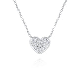 Diamond Heart Necklace - Dracakis Jewellers